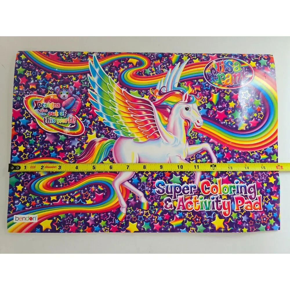 Lisa Frank Oversized Jumbo Coloring Book Activity Pad 16